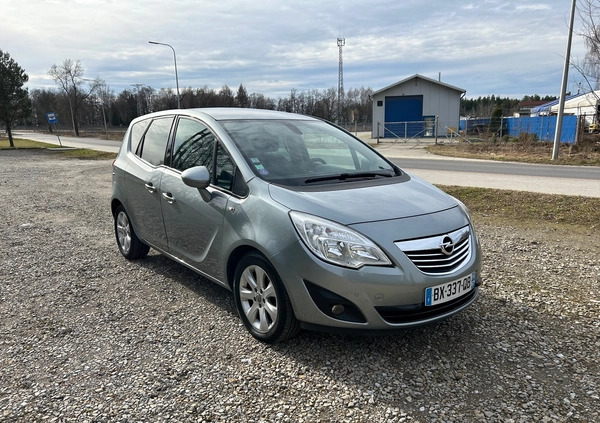 Opel Meriva cena 22900 przebieg: 138000, rok produkcji 2011 z Olkusz małe 56